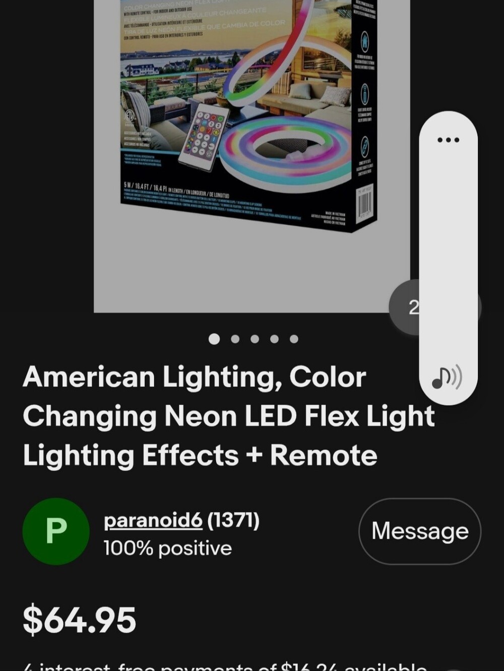 Color-Changing Neon Flex Light - Multicolor - Picture 8 of 8